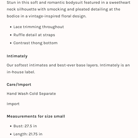 Free People | weekend plans bodysuit | size medium - Picture 4 of 14